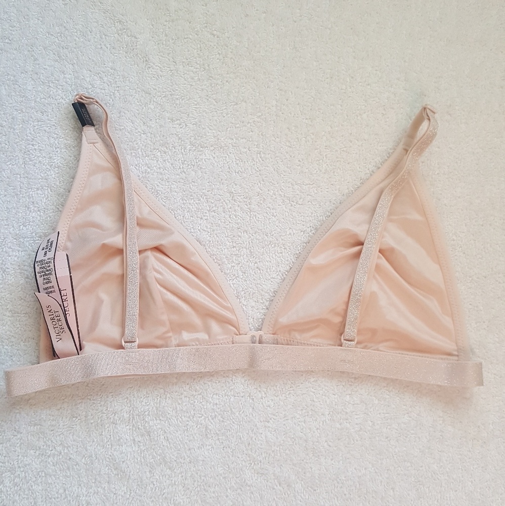 🚫SOLD🚫 NWT VS Sequin Sparkle Plunge Bralette - Picture 2 of 7